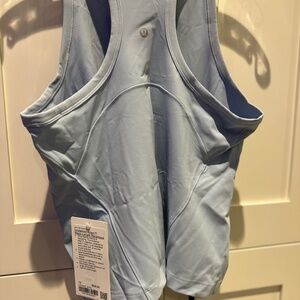 Lululemon Align Racerback Tank Size 12 Blue Linen